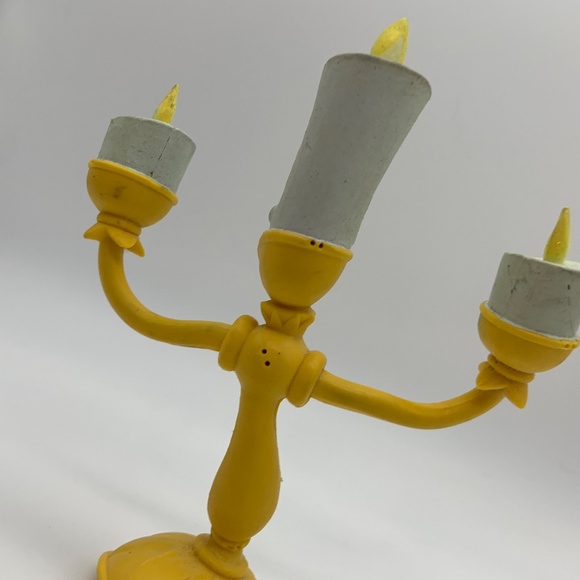 Disney JustToys Beauty and the Beast Lumiere Candelabra Bend-Ems Figurine - Picture 4 of 8